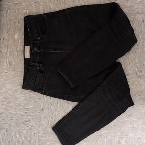 Everlane high rise slim straight jeans